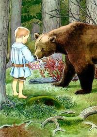 1995 erhöll Nationalmuseum originalakvarellen Mors lilla Olle som gåva av kompositören Benny Andersson.

 Vid samma tillfälle skänktes även ytterligare tre bilder av Elsa Beskow: Sov du lilla videung, Bä bä vita lamm och Blåsippan ute i backarna står. Samtliga bilder ur sångboken Mors lilla Olle och andra visor från 1903. 